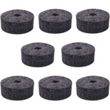 8 Pcs Cymbal Felt Washer Set, Drum Cymbal Felt Pads Set, Rep