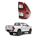 Optica Trasera P/ Toyota Hilux Led 2020 2021 2022 2023 2024