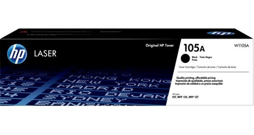 Toner Hp 105a Color Negro (w1105a)