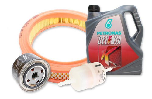 Kit Filtros + Aceite Selenia K 15w40 Fiat Brio