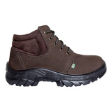 Bota Botina Segurança Bico Composite Couro Nobuck C.a 47167