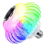 Ampolleta Parlante Colores Led Bola Disco Bluetooth Control