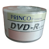 Dvd - R Princo En Blanco Imprimible X100 Unidades 8x Genuino