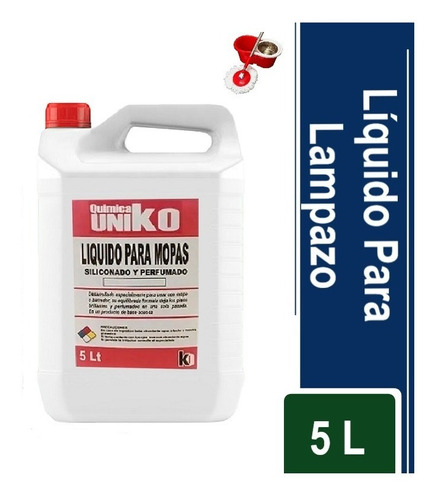 Liquido Para Lampazo Perfumado Siliconado X 5 Lt