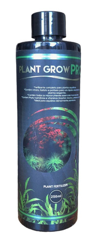 Fertilizante Completo Para Aquários Plant Grow Pro 250ml