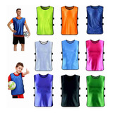 Pack X10 Chaleco Deportivo Peto Multiuso Para Adultos Futbol