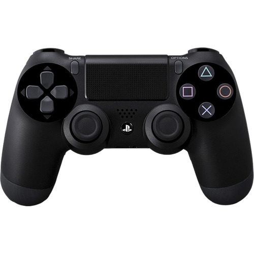 Joystick Negro Para Ps4 Inalámbrico + Cable Reforzado 