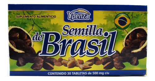 Semilla De Brasil 30 Tab-ypenza