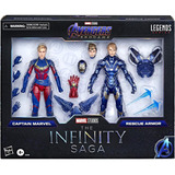 Marvel Legends Infinity Saga Rescue Armor & Captain Marvel