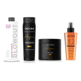 Biotina Blow Out + Kit Argan Bekim + Protector Termico