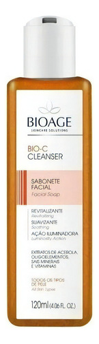 Bio C Cleanser Sabonete De Vitamina C 120ml Bioage