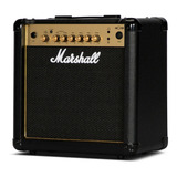 Amplificador Marshall Mg Gold Mg15r Transistor Para Guitarra De 15w Color Negro/dorado 220v