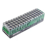 Pilas Baterias Dynamsonic Aa Tamaño 1.5 Voltios Verde Paquete De 60 Unidades Extra Duración Um3