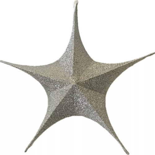 Estrella De Navidad 65 Cm- Plegable