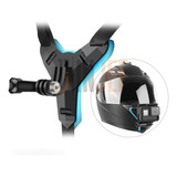 Base Soporte Montura Cámara Gopro - Celular Para Casco 