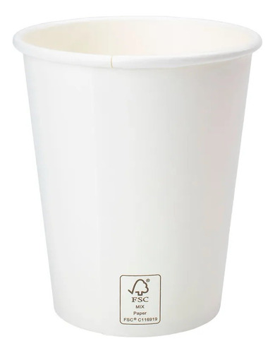 Copo Água,café Papel Ecologico Biodegradável 270 Ml C/100