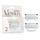 Gillette Venus Intima Mujer Anti-irritacion Cartucho 2un