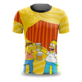 Camiseta Camisa Abadá Carnaval Simpson Cerveja