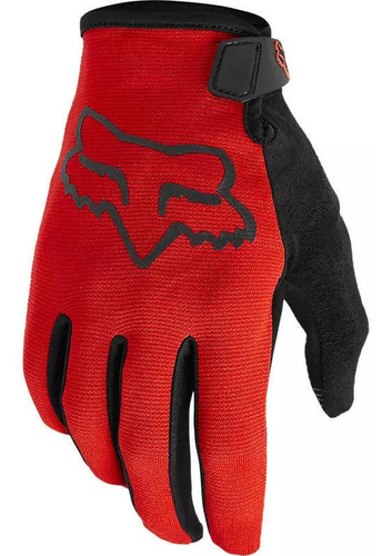 Guantes Bicicleta Ranger Rojo Fox