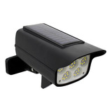 Luminaria Solar Led Com Sensor De Presença Sem Fio Ajustavel