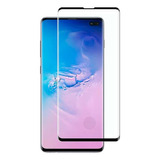 Mica Cristal Curva Samsung Galaxy S10 Plus Adhesivo Completo