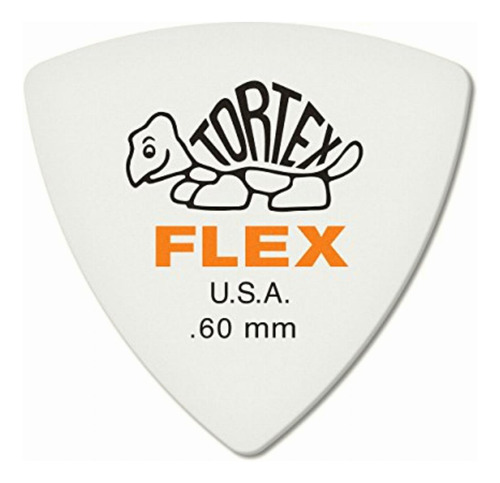 Dunlop Tortex Flex Triángulo .60 mm Púa De