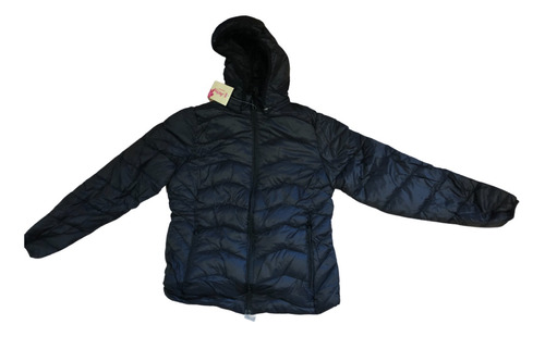 Campera Inflable De Mujer Con Polar Ultralivina Nueva Oferta