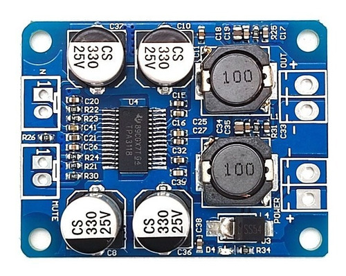 Kit 3 Modulos Amplificador De Audio Mono Tpa3118 60w Arduino