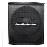 Bocina Audiobahn Asub18x Con Bluetooth Negra 115v/220v 