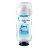 Desodorante Secret Sem Alumínio Clear Waterlily 68g - Import