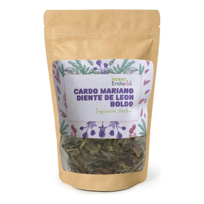 Té Herbal Detox Hepático de Diente de León, Boldo y Cardo Mariano, Naíma | Meses sin interés