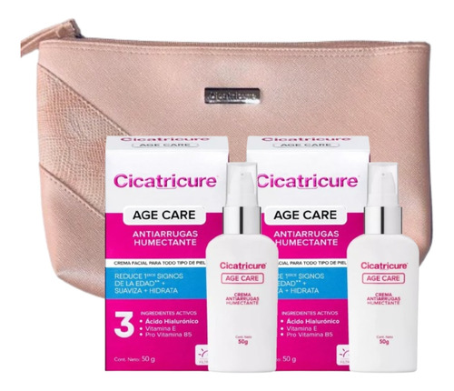 Pack Cicatricure Age Care Antiarrugas Humectante + Regalo