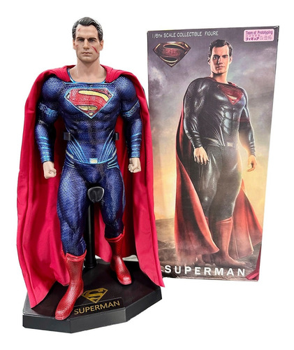 Superman Henry Cavill Figura De Coleccion 30 Cms Crazy Toys
