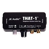 Adaptador Telefónico That-1 De Jk Audio  