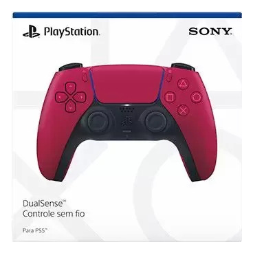 Controle Para Ps5 Sem Fio Dualsense Sony  Cosmic Red
