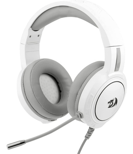 Headset Gamer Redragon Mento H270-w  Rgb Branco