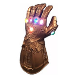 Luva Articulada Thanos Manopla Luz Led Adulto Envio Imediato