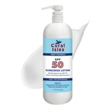 Coral Isles Protector Solar Reef Safe Spf 50 Locion  Sin Oc