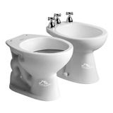 Inodoro Corto + Bidet Ferrum Andina Ifa Bea3