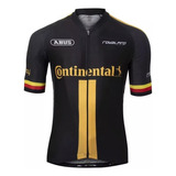 Camisa Royalpro Marcio May Continental Abus Preta Ciclismo