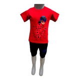 Jogger Y Playera Para Niña Compatible Con Lady Bug