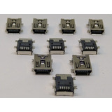 10x Centro De Carga Para Control Ps3 Mini Usb Conector Plain