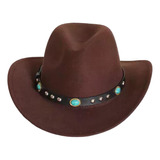 Panama Cowgirl Cap Wide Brim Photo Props Jazz Top Hat Para