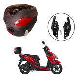 Bauleto De 41 Litros E Suporte Baú Honda Elite 125 2019-2022