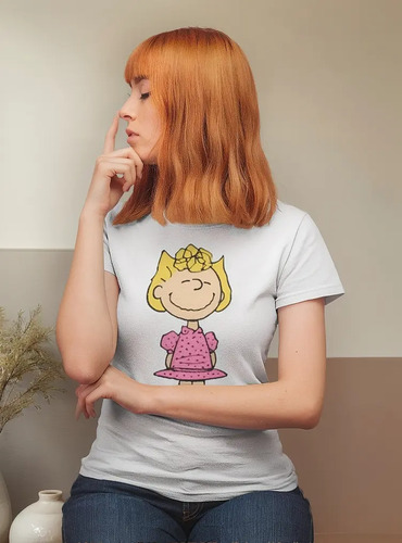 Playera Algodon Premium: Sally Charlie Brown