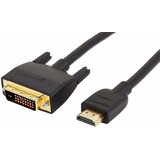 Elbazardigital Basics Hdmi A Dvi Adaptador Cable Black 2mt 1
