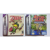 Zelda Minish Cap + Metal Slug Advance Nuevos Con Caja