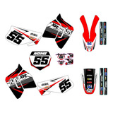 Kit Adesivo Moto Cross Trilha Xr 200 Personalizado Mt095