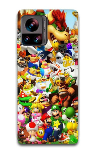 Funda Mario Bros 7 Para Motorola Todos 