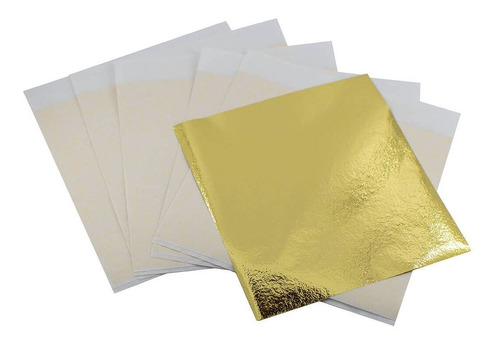 Papel Metalizado Para Resina Epóxica Oro